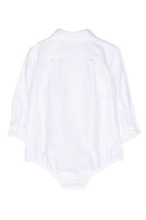 Body in cotone bianco DOLCE E GABBANA KIDS | L11O82FJ5GUW0800